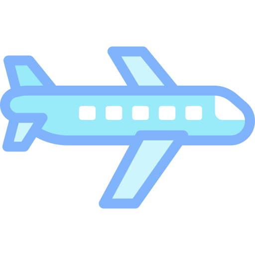 avión Detailed color Lineal color icono