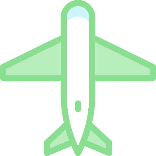 avião Detailed color Lineal color Ícone