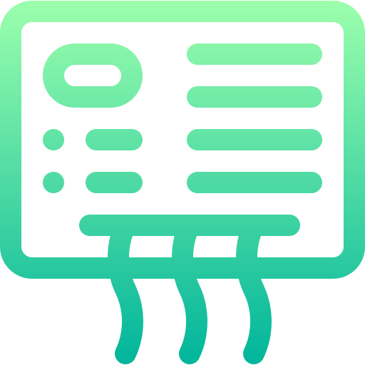 Air quality sensor Basic Gradient Lineal color icon