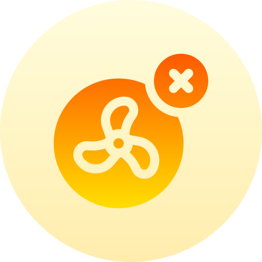 fan Basic Gradient Circular icon
