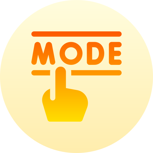 モード Basic Gradient Circular icon