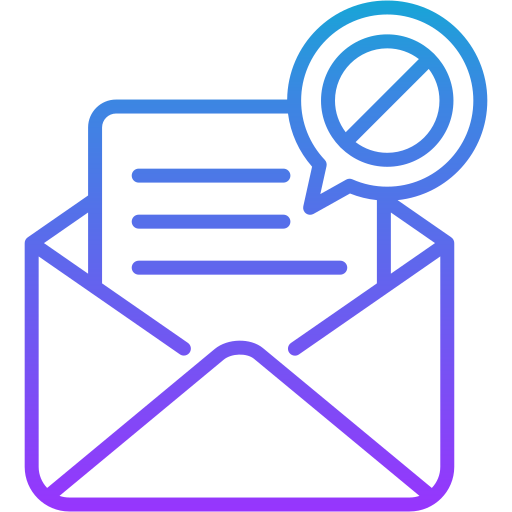 spam-mails Generic gradient outline icon
