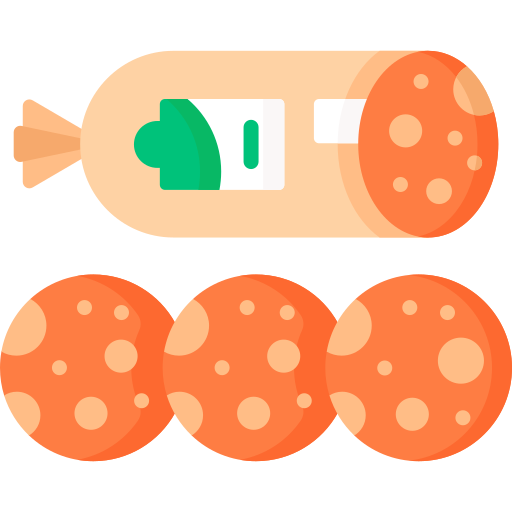 salami Special Flat icon