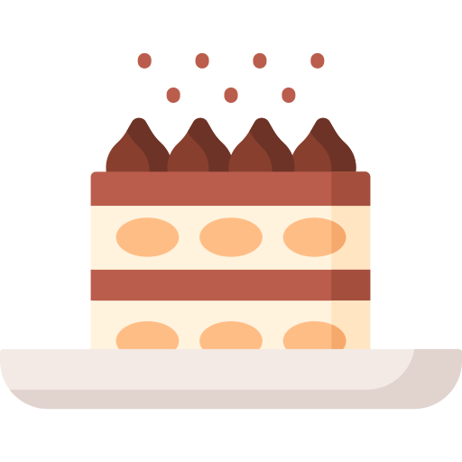 tiramisu Special Flat icon