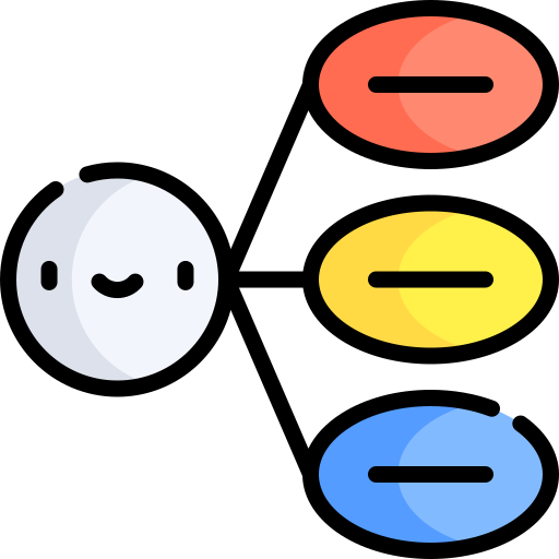 Вариант использования Kawaii Lineal color иконка