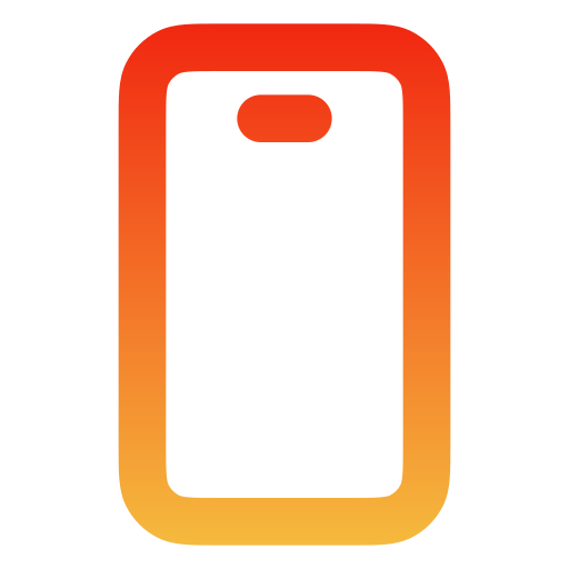 mobilny Generic gradient outline ikona