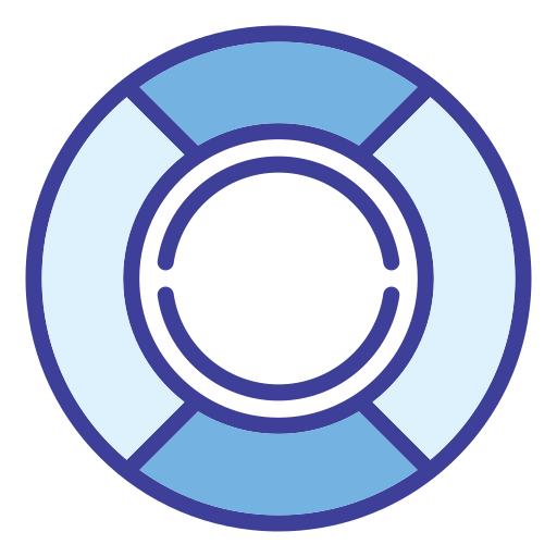 спасательный круг Generic color lineal-color иконка