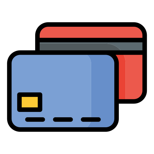 クレジットカード Generic color lineal-color icon