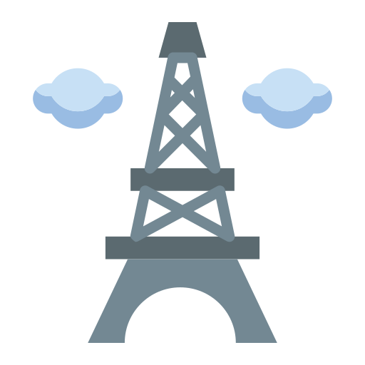 Paris Generic color fill icon