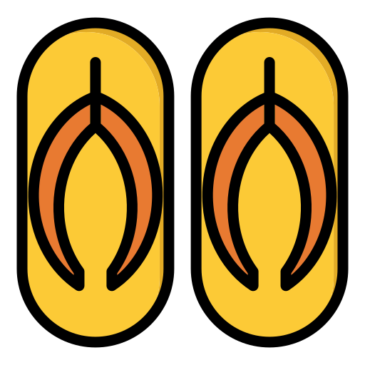 サンダル Generic color lineal-color icon