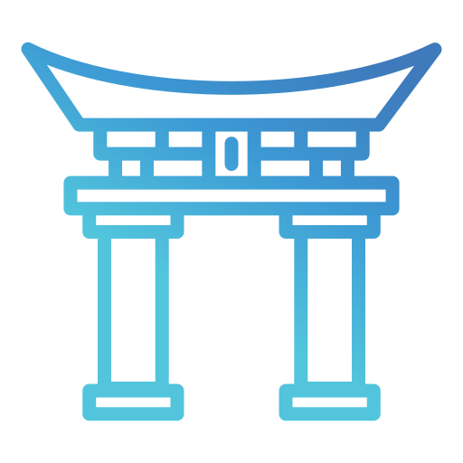 torii-tor Generic gradient outline icon