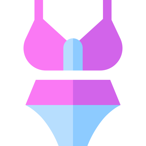 zwempak Basic Straight Flat icoon