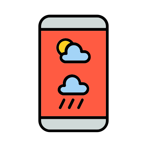 Weather app Generic color lineal-color icon