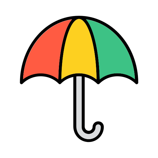 ombrello Generic color lineal-color icona