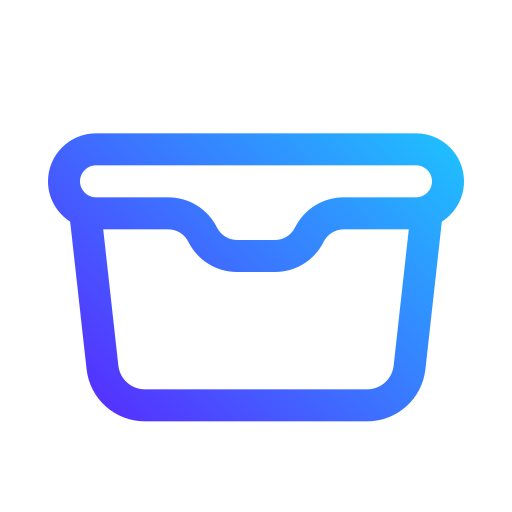 lunchbox Generic gradient outline icoon
