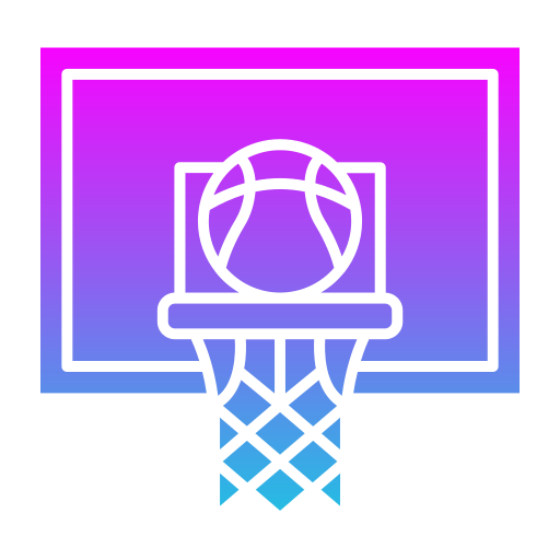 koszykówka Generic gradient fill ikona