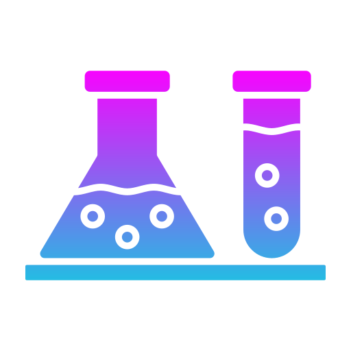 Химия Generic gradient fill иконка