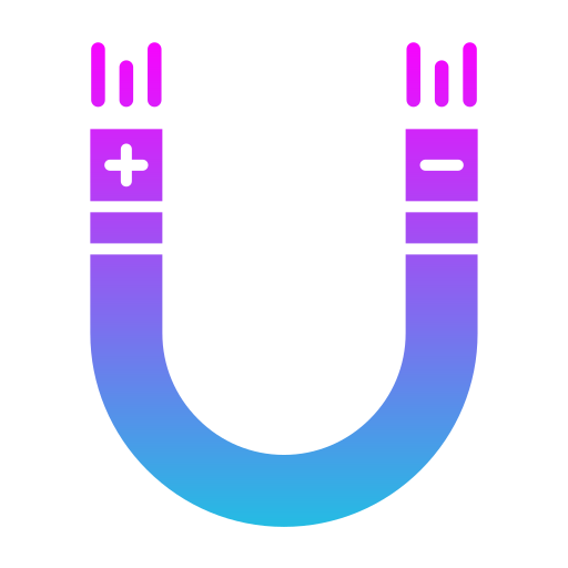 magnet Generic gradient fill icon