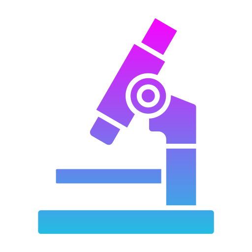 микроскоп Generic gradient fill иконка