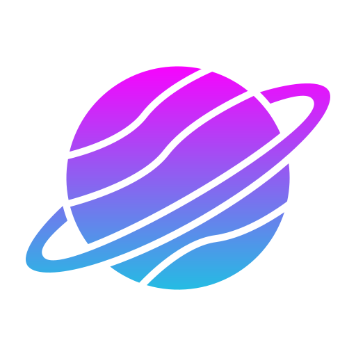 Сатурн Generic gradient fill иконка