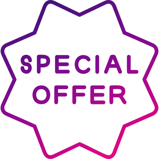 Special offer Generic gradient outline icon