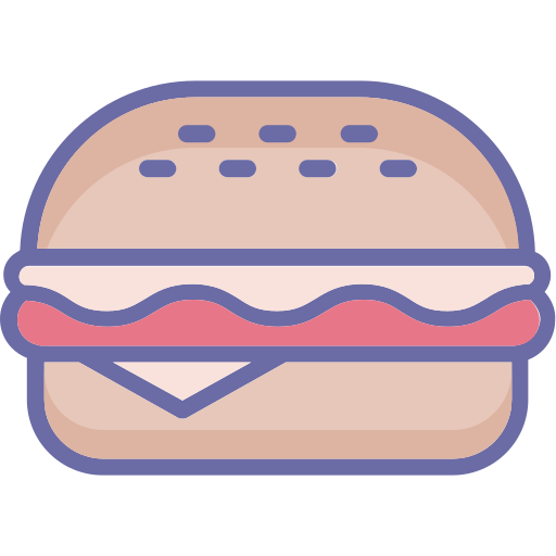 バーガー Generic color lineal-color icon