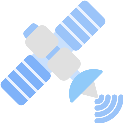 satelita Generic color fill ikona