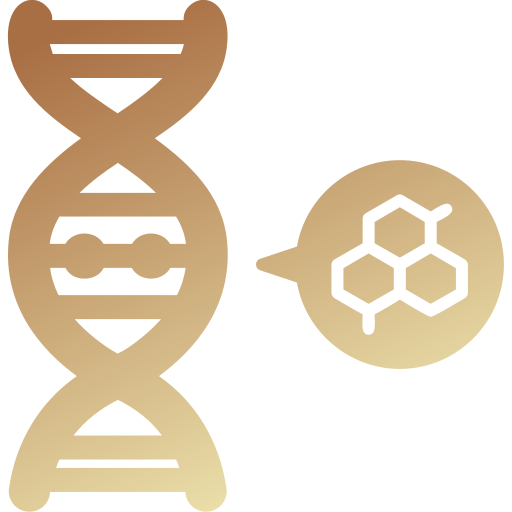 ДНК Generic gradient fill иконка