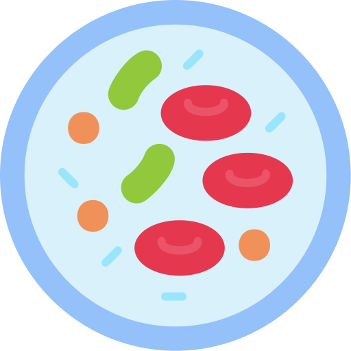 Cells Generic color fill icon