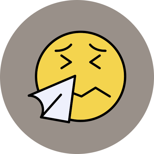 Sneezing Generic color lineal-color icon