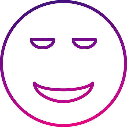 Smile Generic gradient outline icon