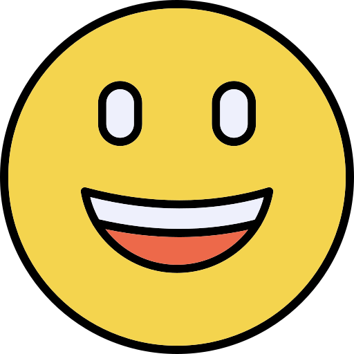 szczęśliwa twarz Generic color lineal-color ikona