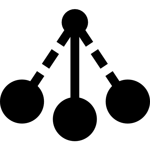 oscilación Basic Straight Filled icono
