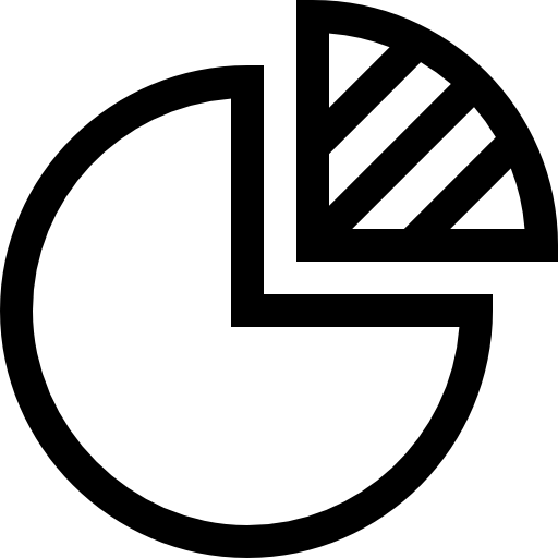 kreisdiagramm Basic Straight Lineal icon