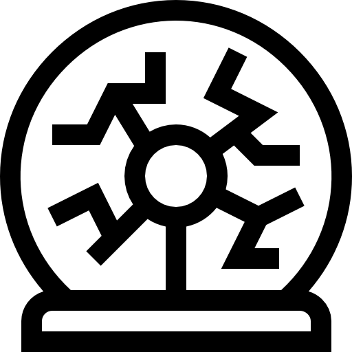 Плазменный шар Basic Straight Lineal иконка