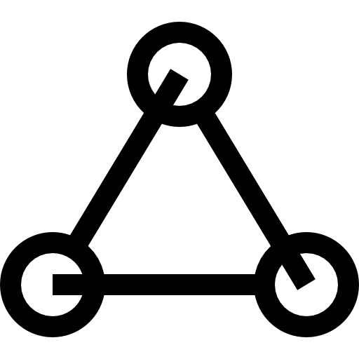 분자 Basic Straight Lineal icon
