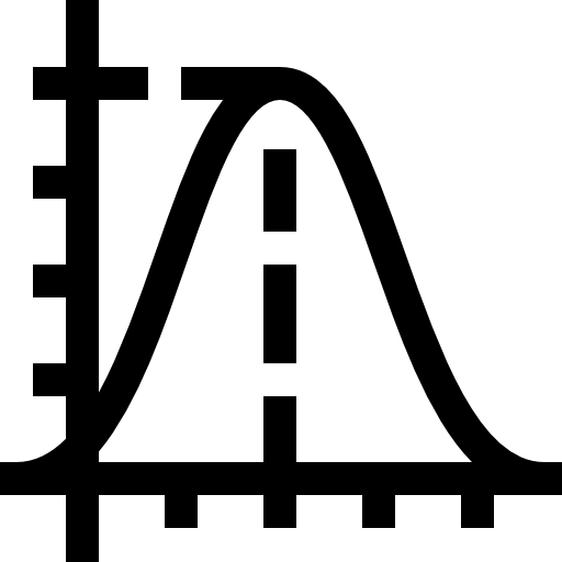 parabole Basic Straight Lineal Icône