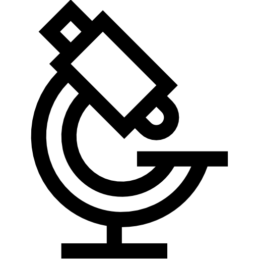 顕微鏡 Basic Straight Lineal icon