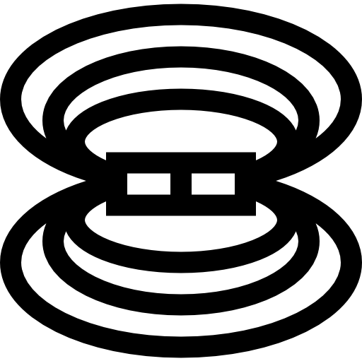 Магнитное поле Basic Straight Lineal иконка