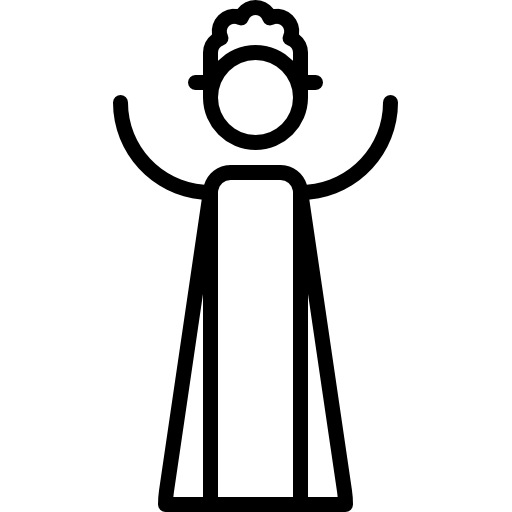 프랑켄슈타인의 신부 Puppet Characters Lineal icon