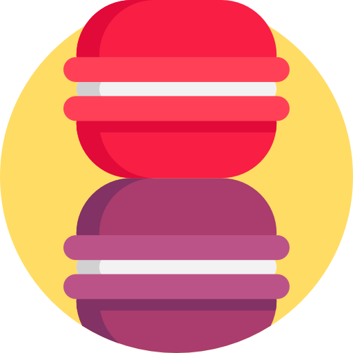 Macarons Detailed Flat Circular Flat icon