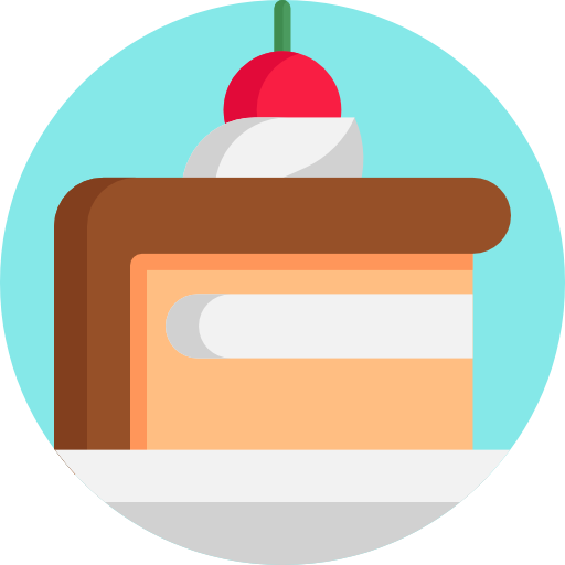Cake Detailed Flat Circular Flat icon