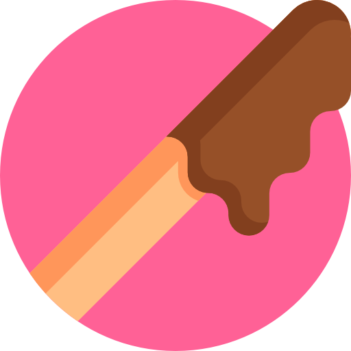 Chocolate Detailed Flat Circular Flat icon