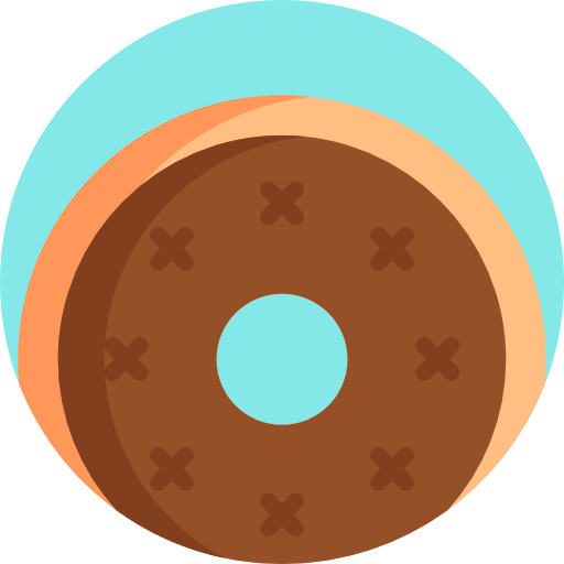krapfen Detailed Flat Circular Flat icon