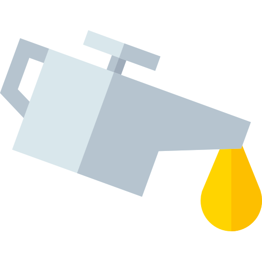 Car oil Basic Straight Flat icon
