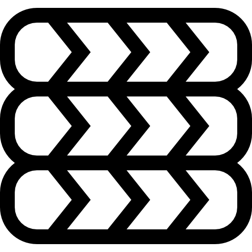opony Basic Straight Lineal ikona