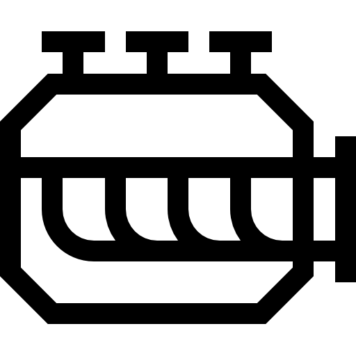silnik Basic Straight Lineal ikona