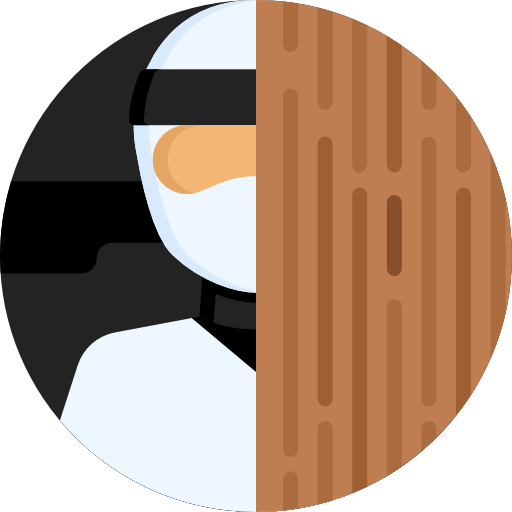 忍者 Detailed Flat Circular Flat icon