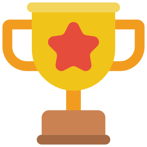 Trophy Basic Miscellany Flat icon