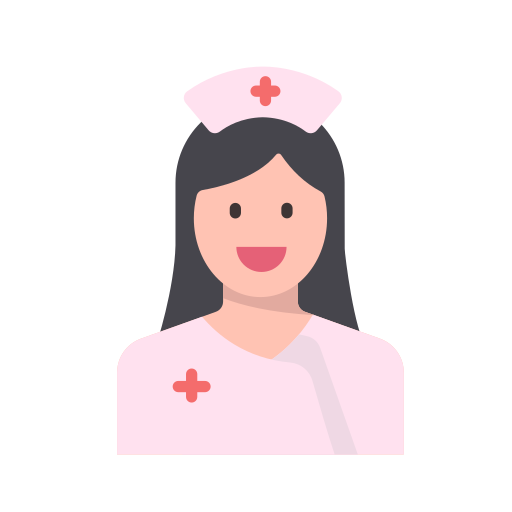 Медсестра Generic color fill иконка